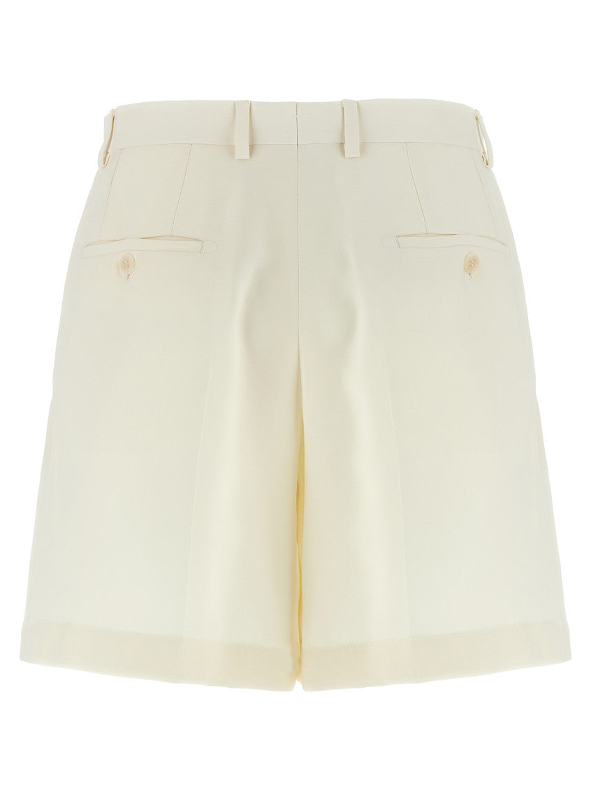 White 'Gaia' shorts 2