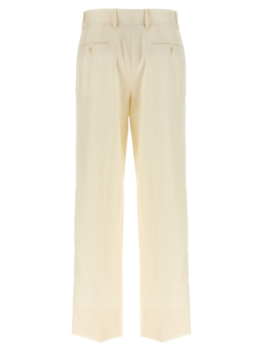 White 'Palinuro' pants 2