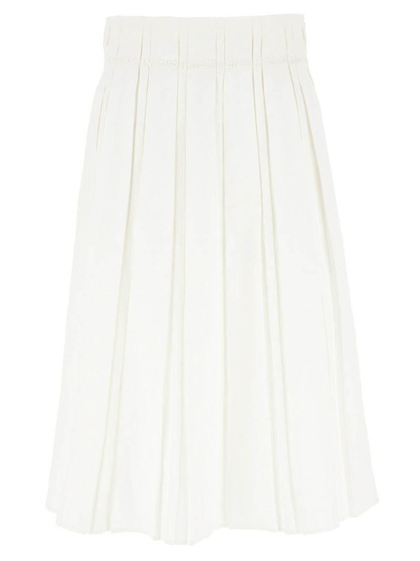White Midi skirt 1