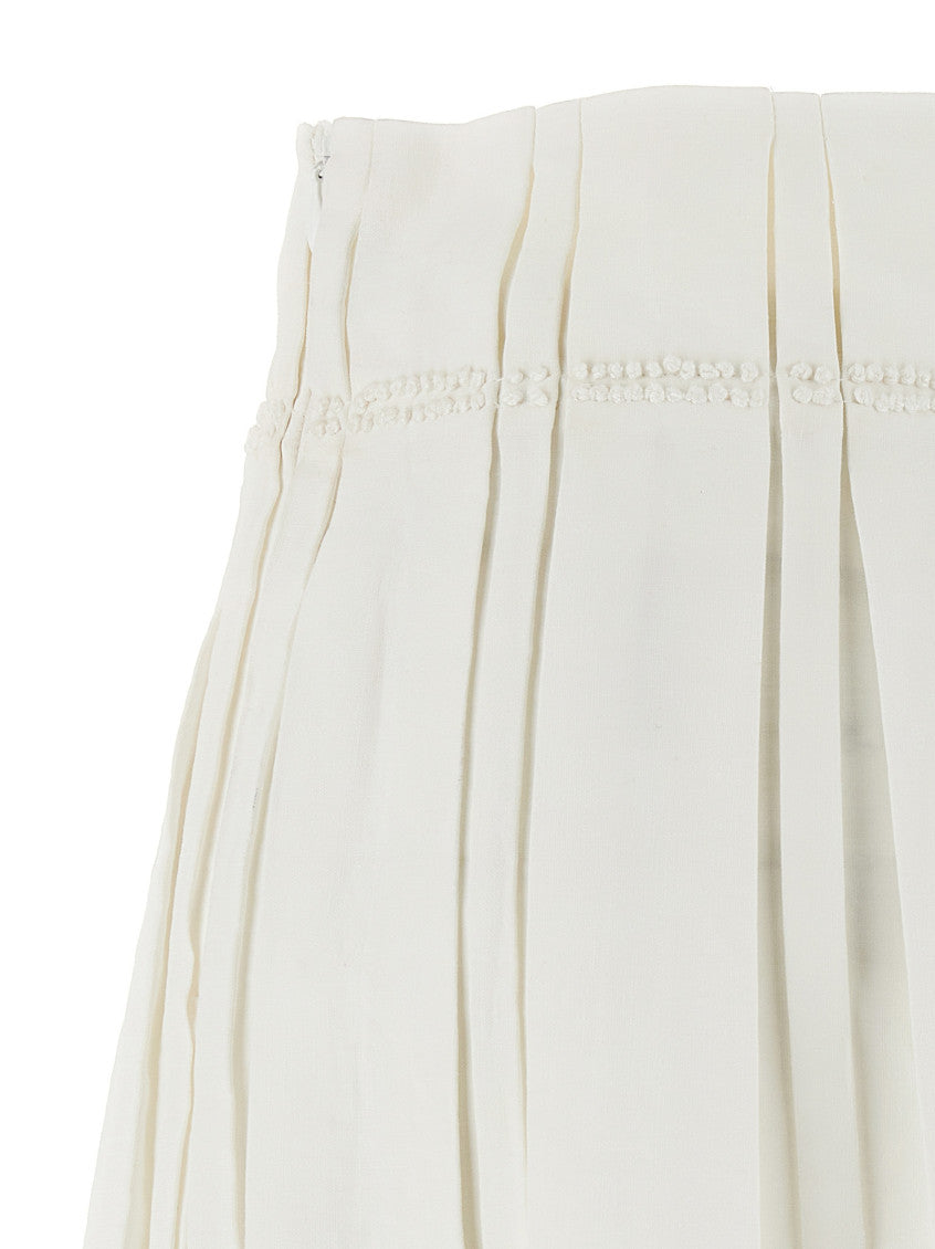 White Midi skirt 4