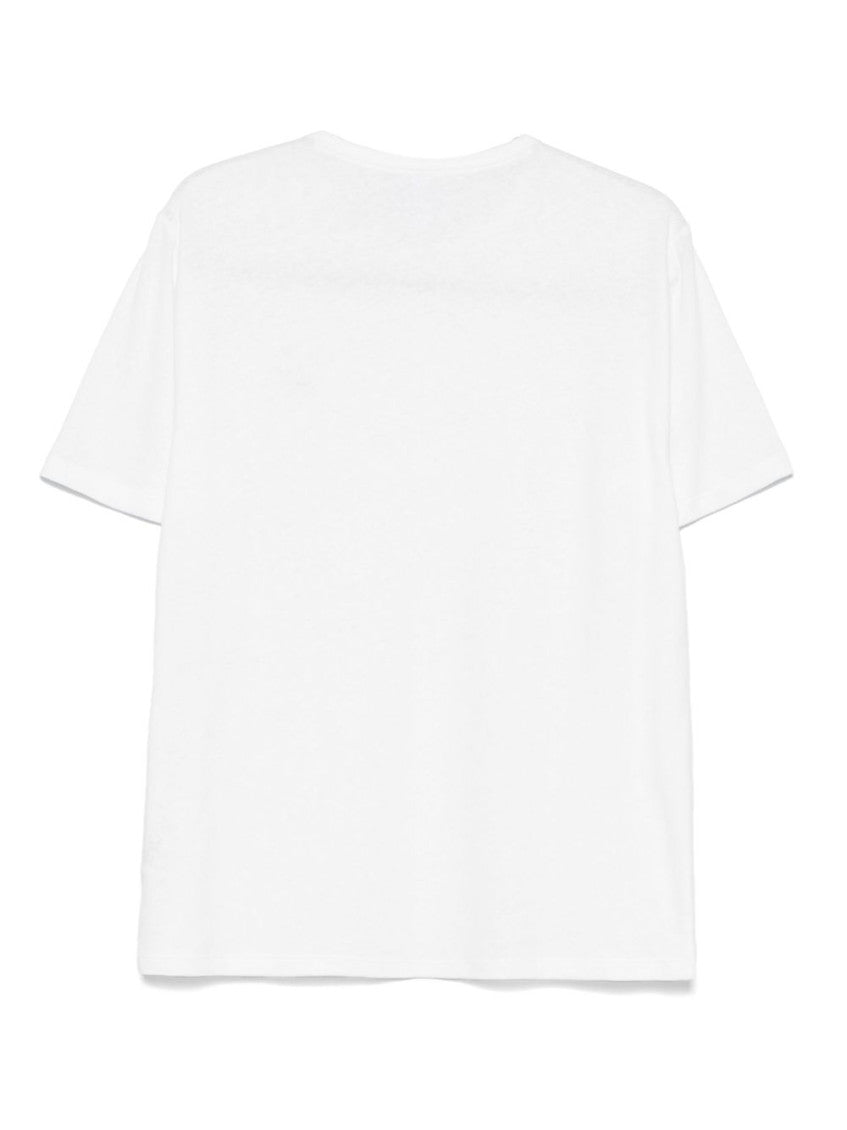 White T-shirt With Logo 2