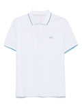 White Polo shirt with logo 1