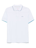 White Polo shirt with logo 1
