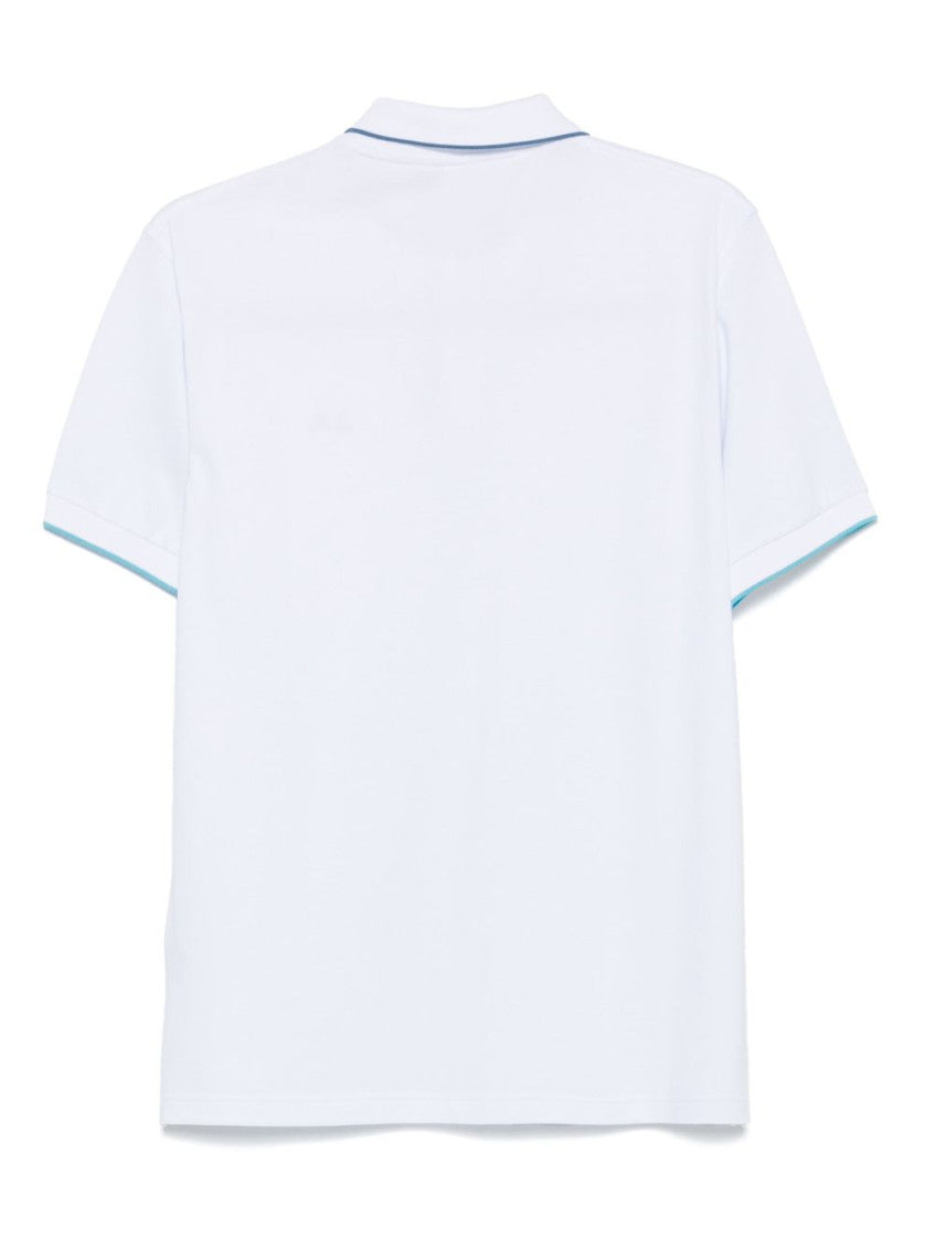 White Polo shirt with logo 2