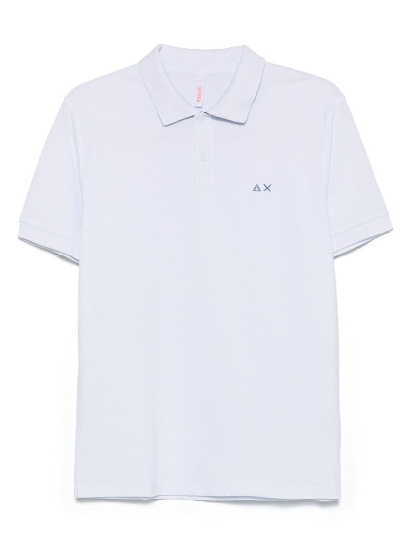 White Polo shirt with logo 1
