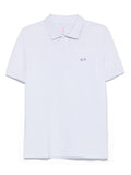 White Polo shirt with logo 1