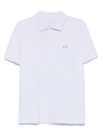White Polo shirt with logo 1