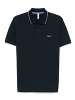 Navy Blue Polo shirt with logo 1