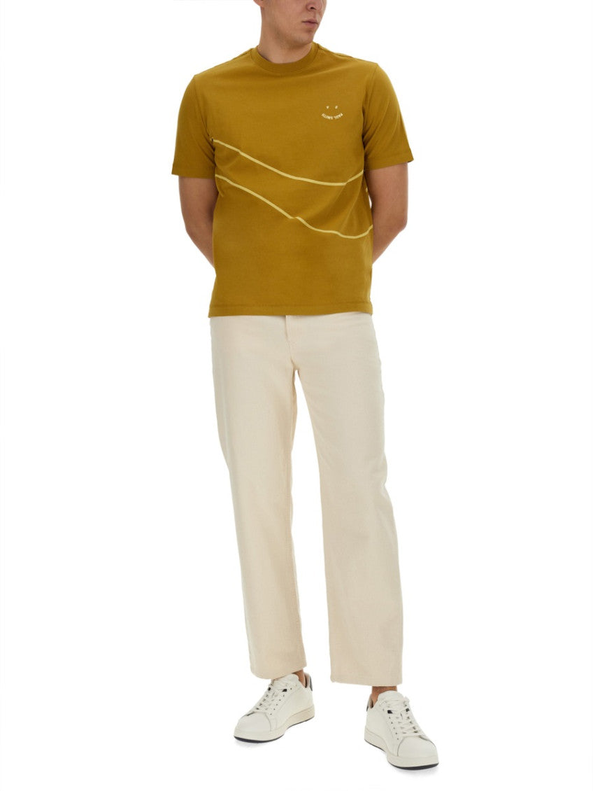 Brown Crew Neck T-Shirt 2