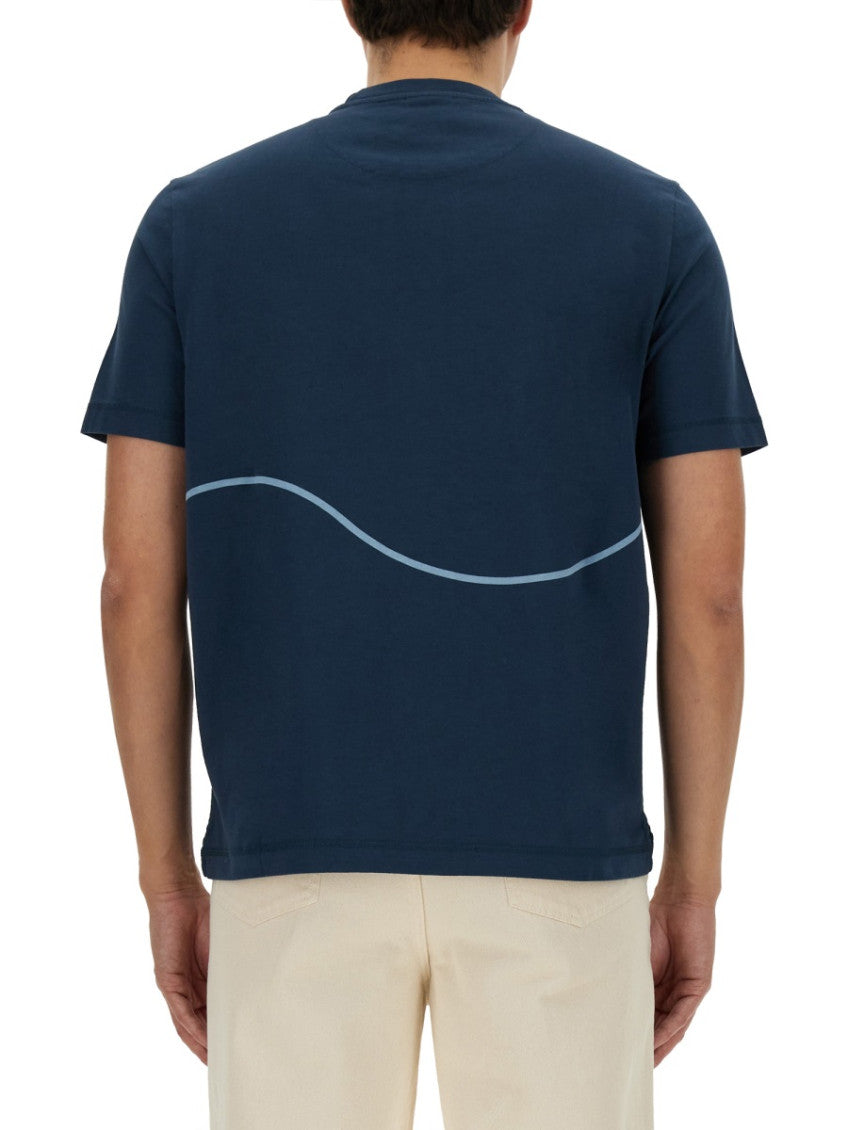Navy Blue Logo T-Shirt 3