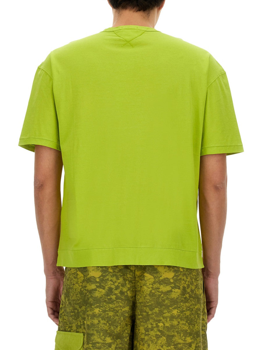 Green Crew Neck T-Shirt 3