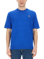 Blue Crew Neck T-Shirt 1