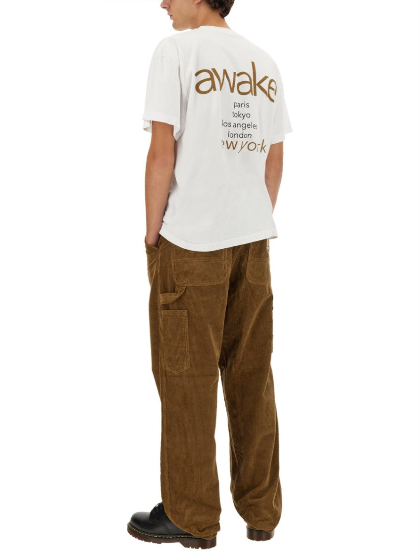 White Crew Neck T-Shirt 2