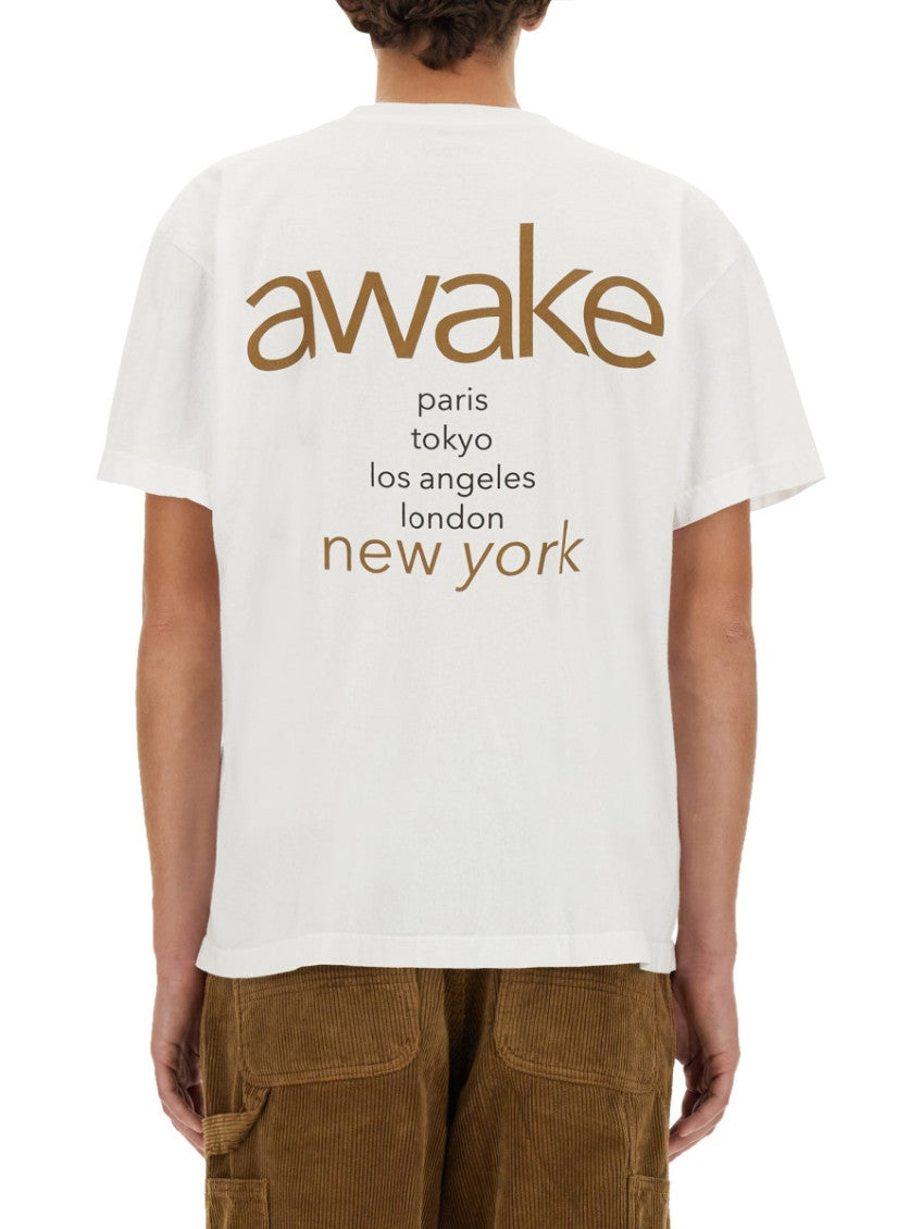 White Crew Neck T-Shirt 4