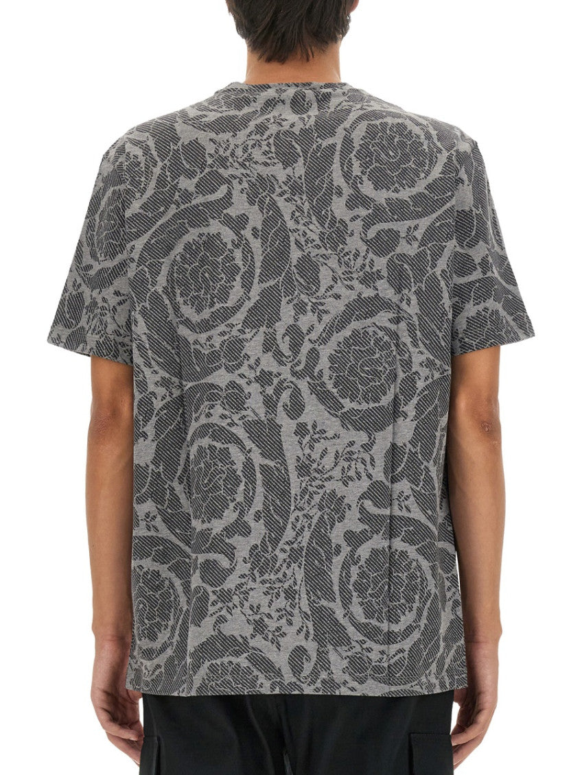 Grey Crew Neck T-Shirt 3