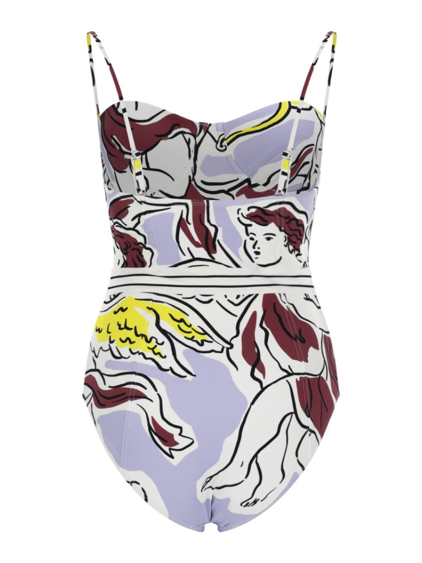 Multicolor Printed Swimwear 3