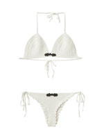 White Knitted Swimwear 1