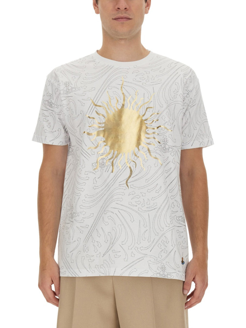 White Crew Neck T-Shirt 1