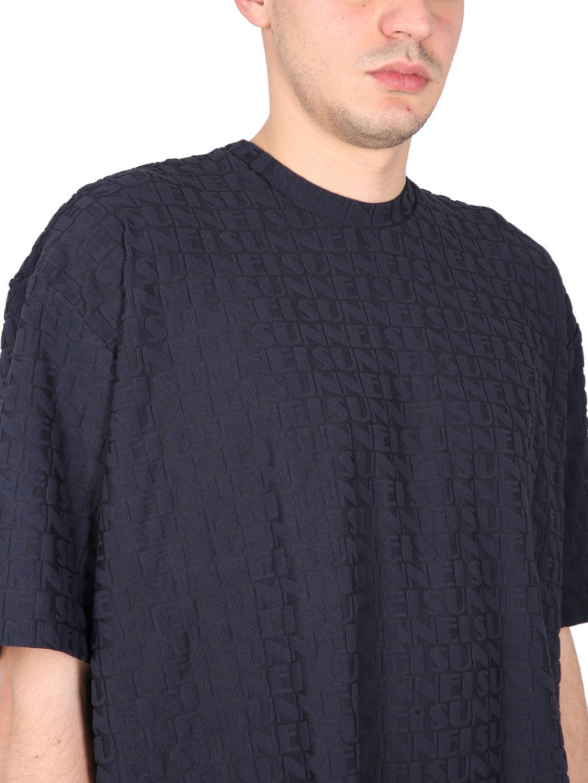 Navy Blue Logo T-Shirt 4