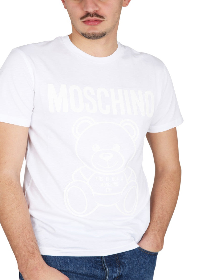 White Crew Neck T-Shirt 4