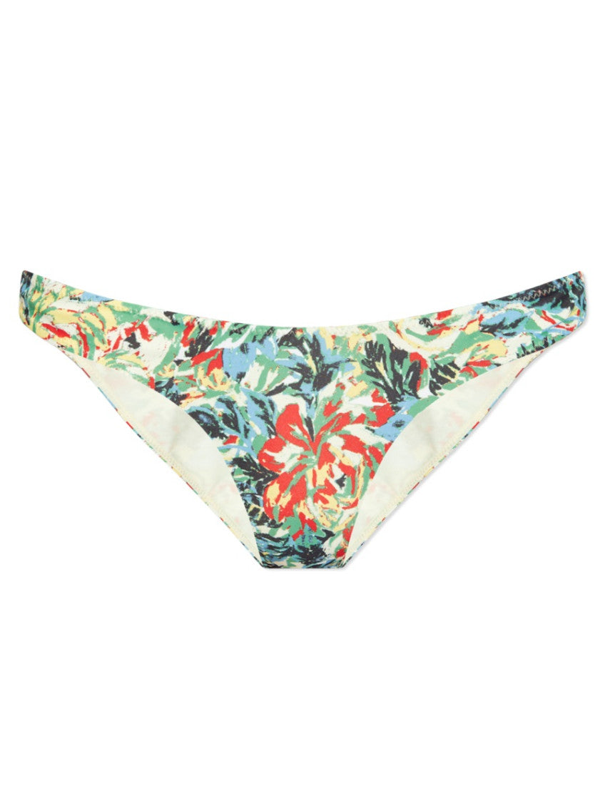 Multicolor Floral Bikini Bottom Swimwear 1