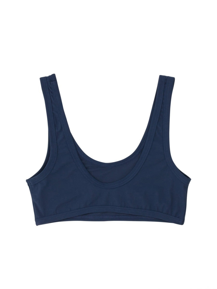 Blue Logo Bikini Top Swimwear 3