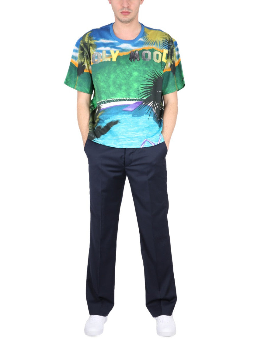 Multicolor Crew Neck T-Shirt 2