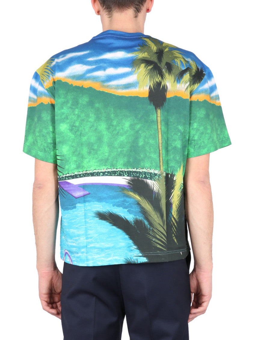 Multicolor Crew Neck T-Shirt 3