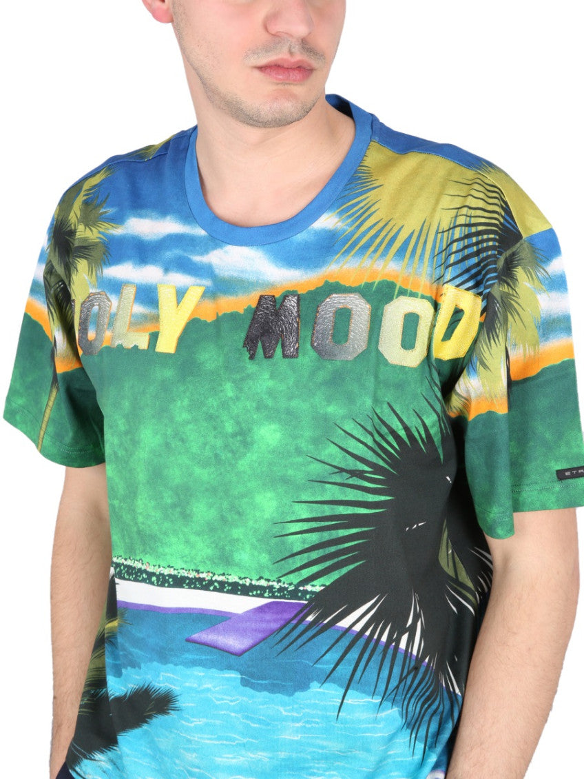 Multicolor Crew Neck T-Shirt 4