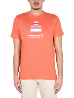 Coral Crew Neck T-Shirt 1