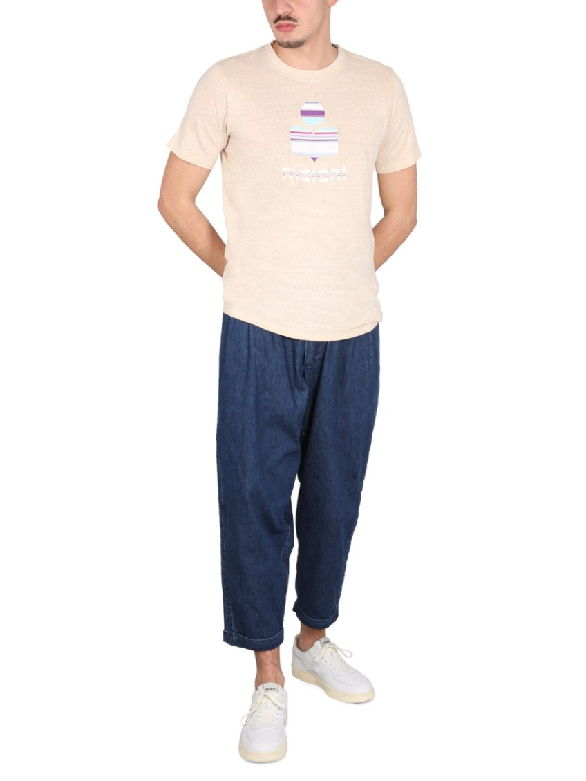 Beige Graphic T-Shirt 2