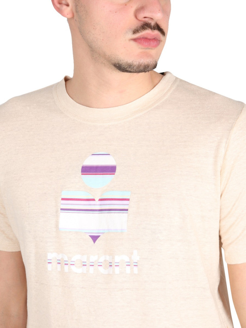 Beige Graphic T-Shirt 4