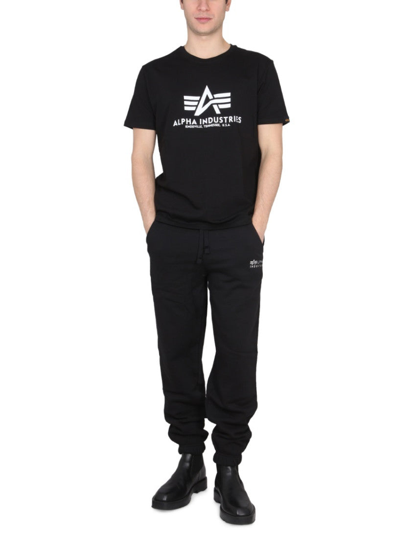 Black Crew Neck T-Shirt 2