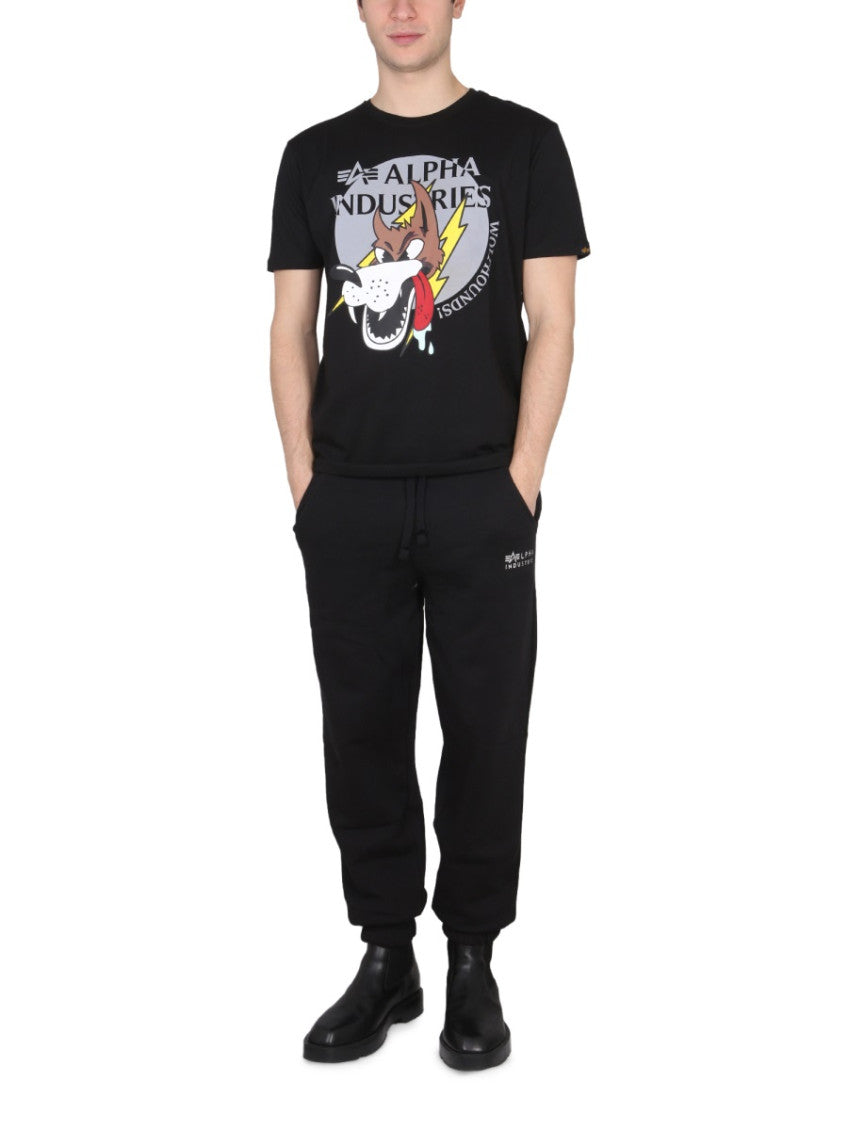 Black Crew Neck T-Shirt 2
