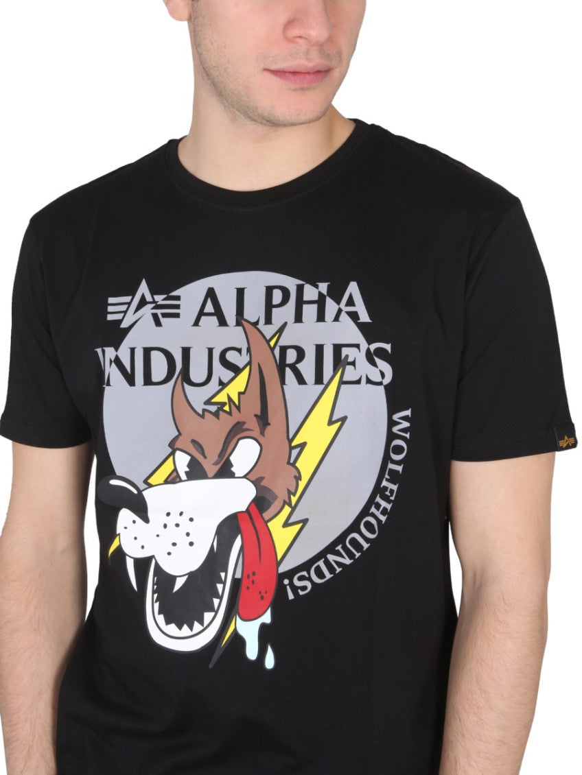 Black Crew Neck T-Shirt 4