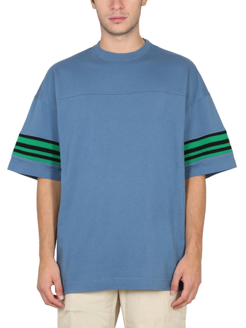 Blue Crew Neck T-Shirt 1