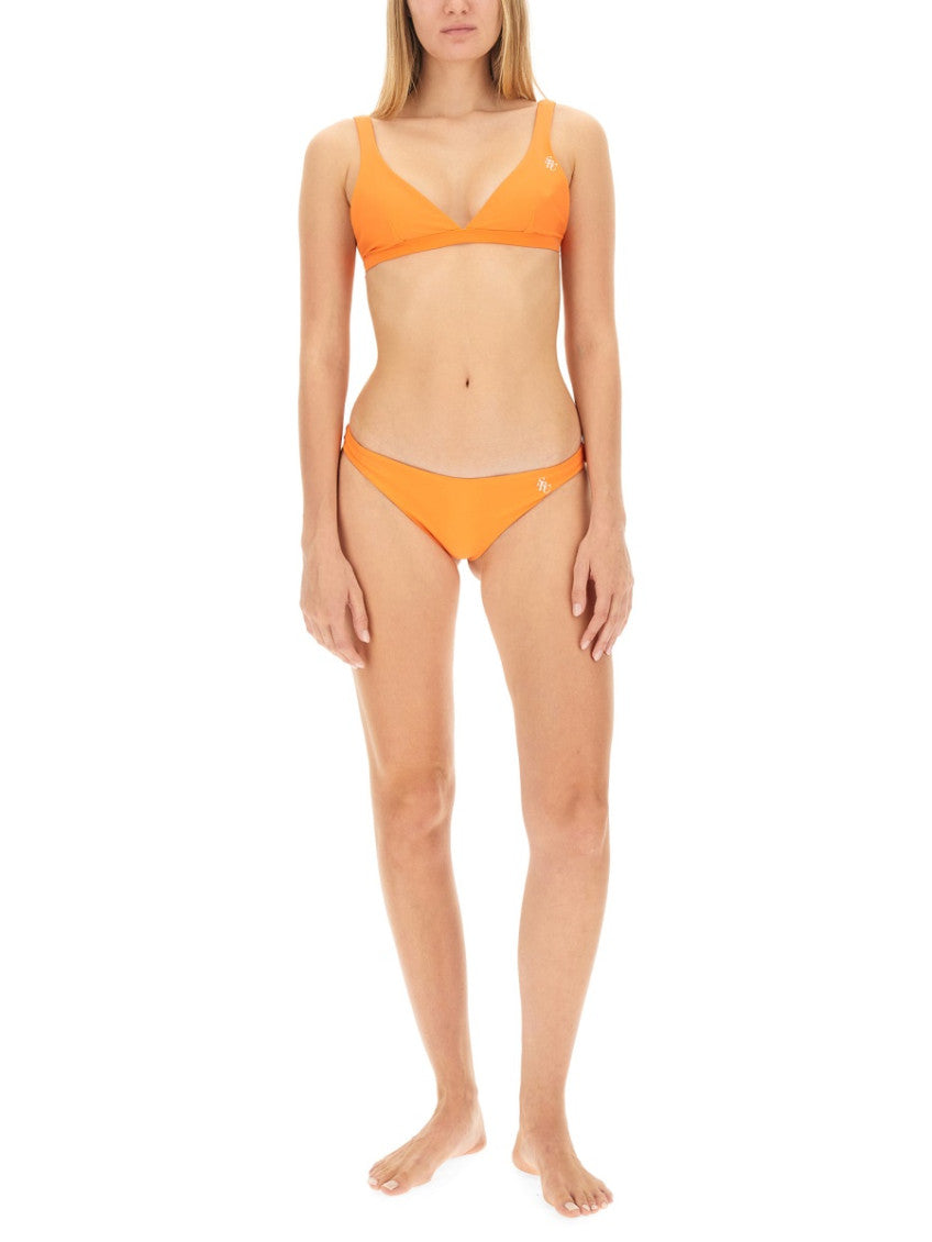 Orange Logo Swimwear 2