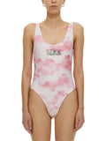 Pink Printed Swimwear 1