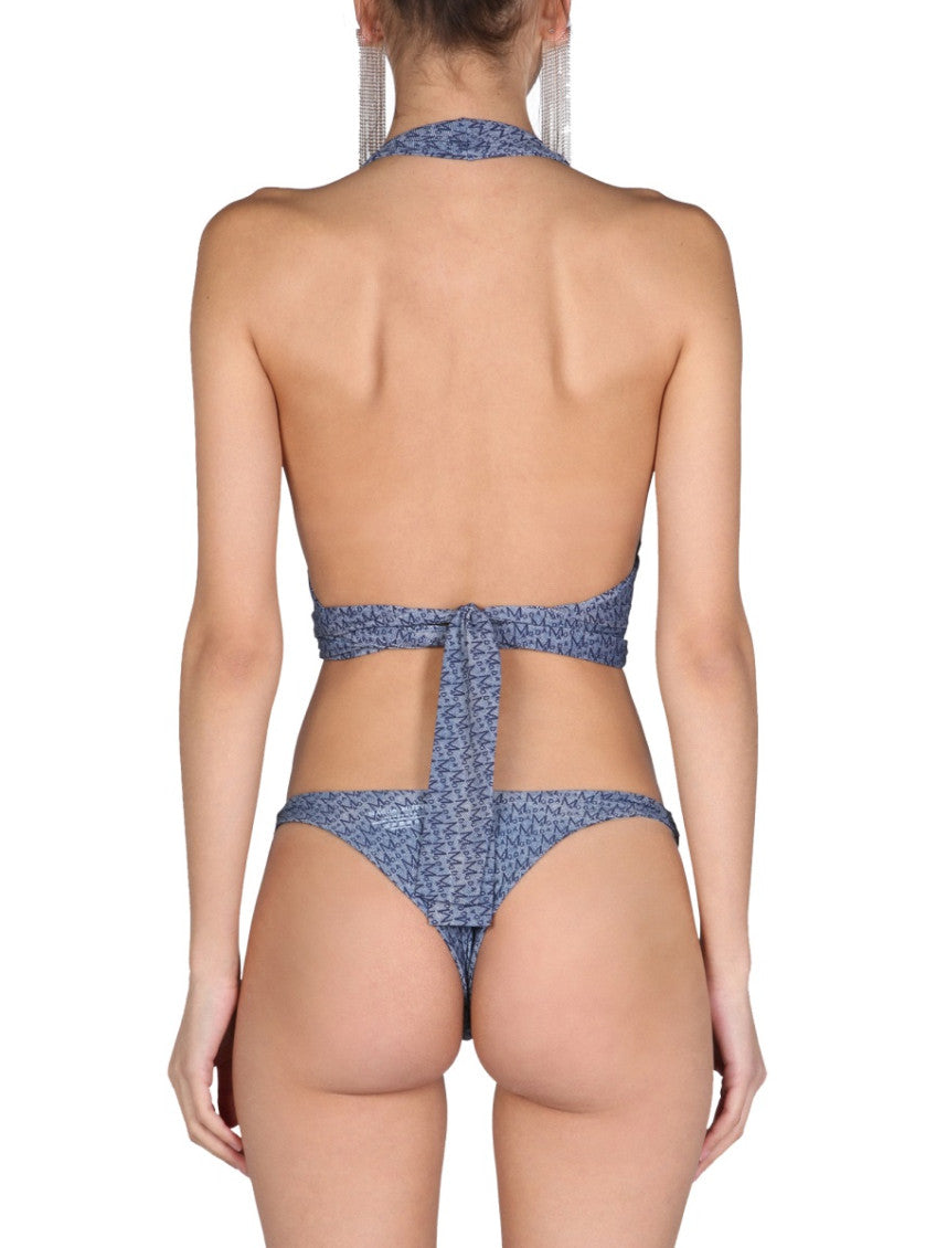 Blue Logo Swimwear 2