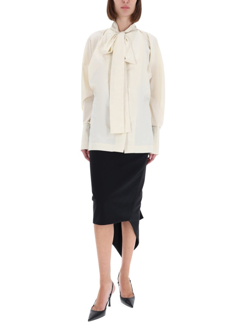 Black Solid Midi Skirt 4