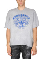 Grey Crew Neck T-Shirt 1