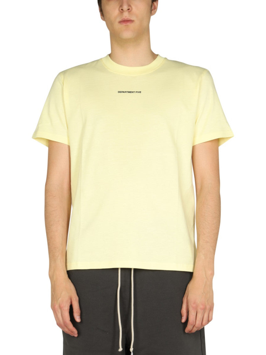 Yellow Crew Neck T-Shirt 1