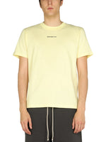 Yellow Crew Neck T-Shirt 1