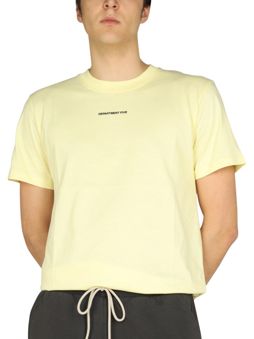 Yellow Crew Neck T-Shirt 4