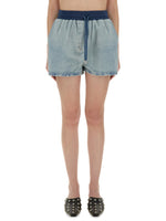 Denim Ombre Shorts 1