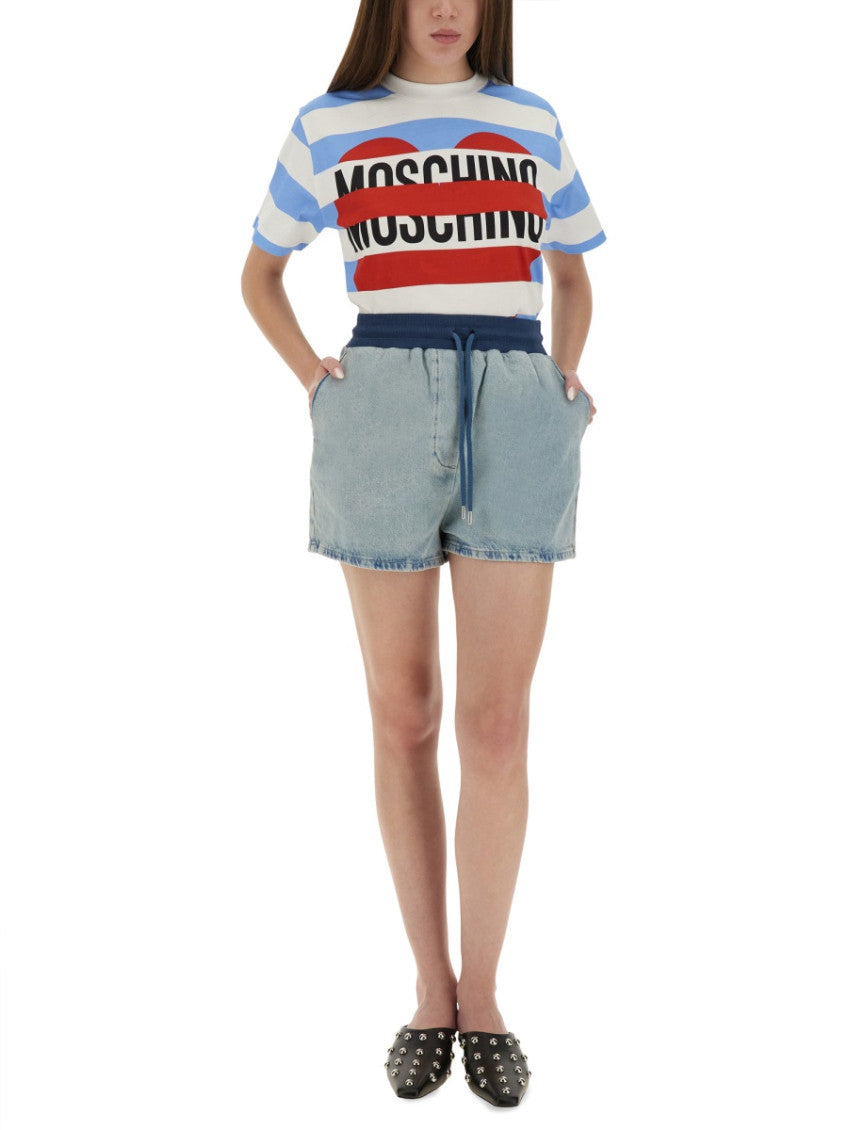 Denim Ombre Shorts 2