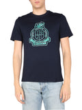 Navy Blue Graphic T-Shirt 1