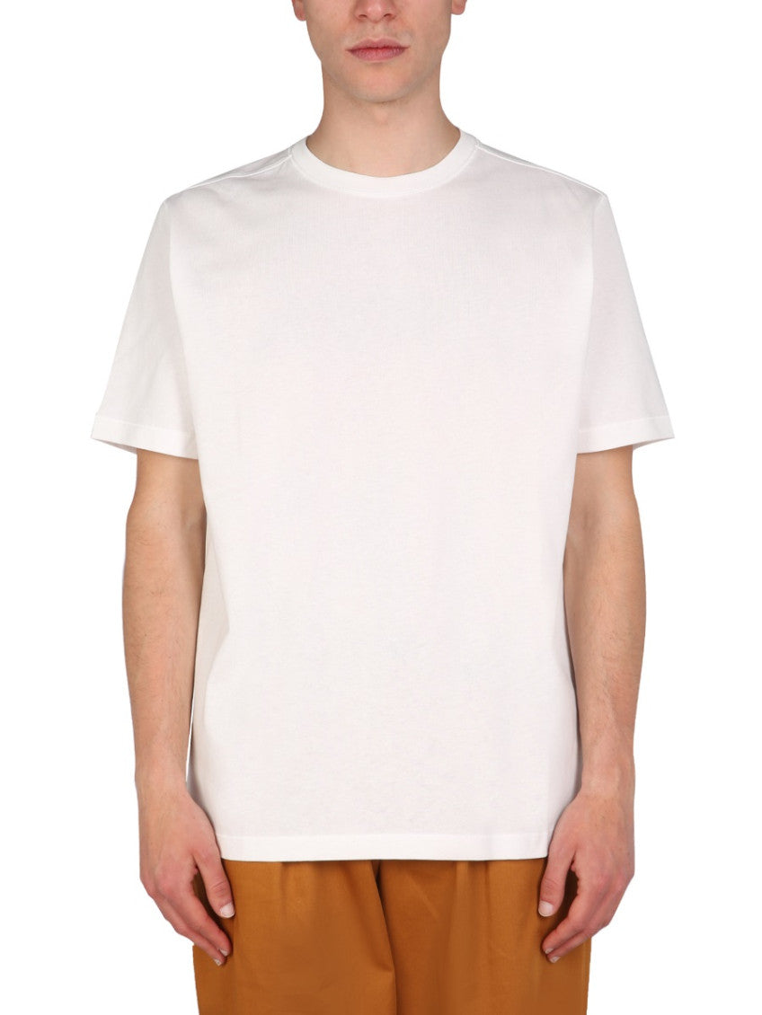 White Crew Neck T-Shirt 1