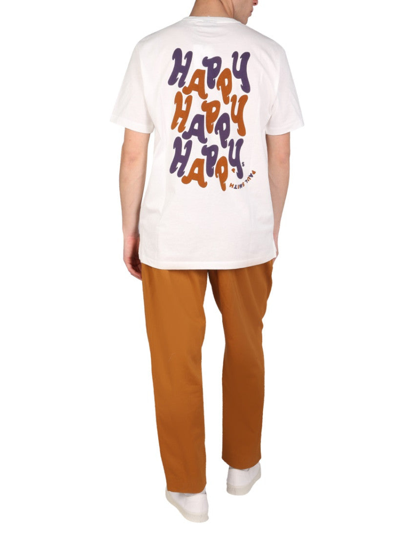 White Crew Neck T-Shirt 2
