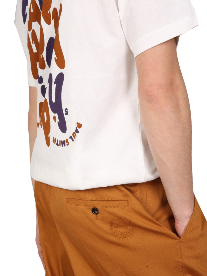 White Crew Neck T-Shirt 4